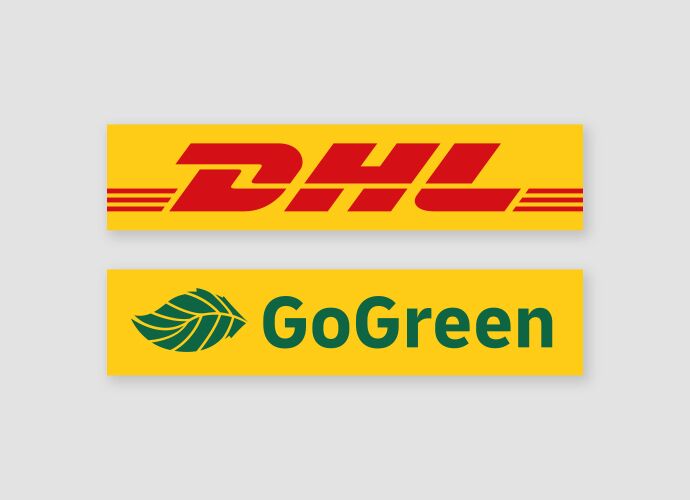 DHL Zertifikat für klimaneutralen GoGreen transport