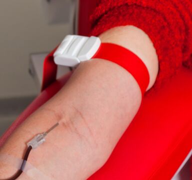 Blood donation with the CBC Classic tourniquet